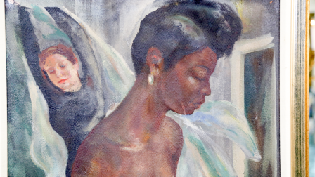 Appraisal: 1954 Bernard Goss "Counter Point" Oil
