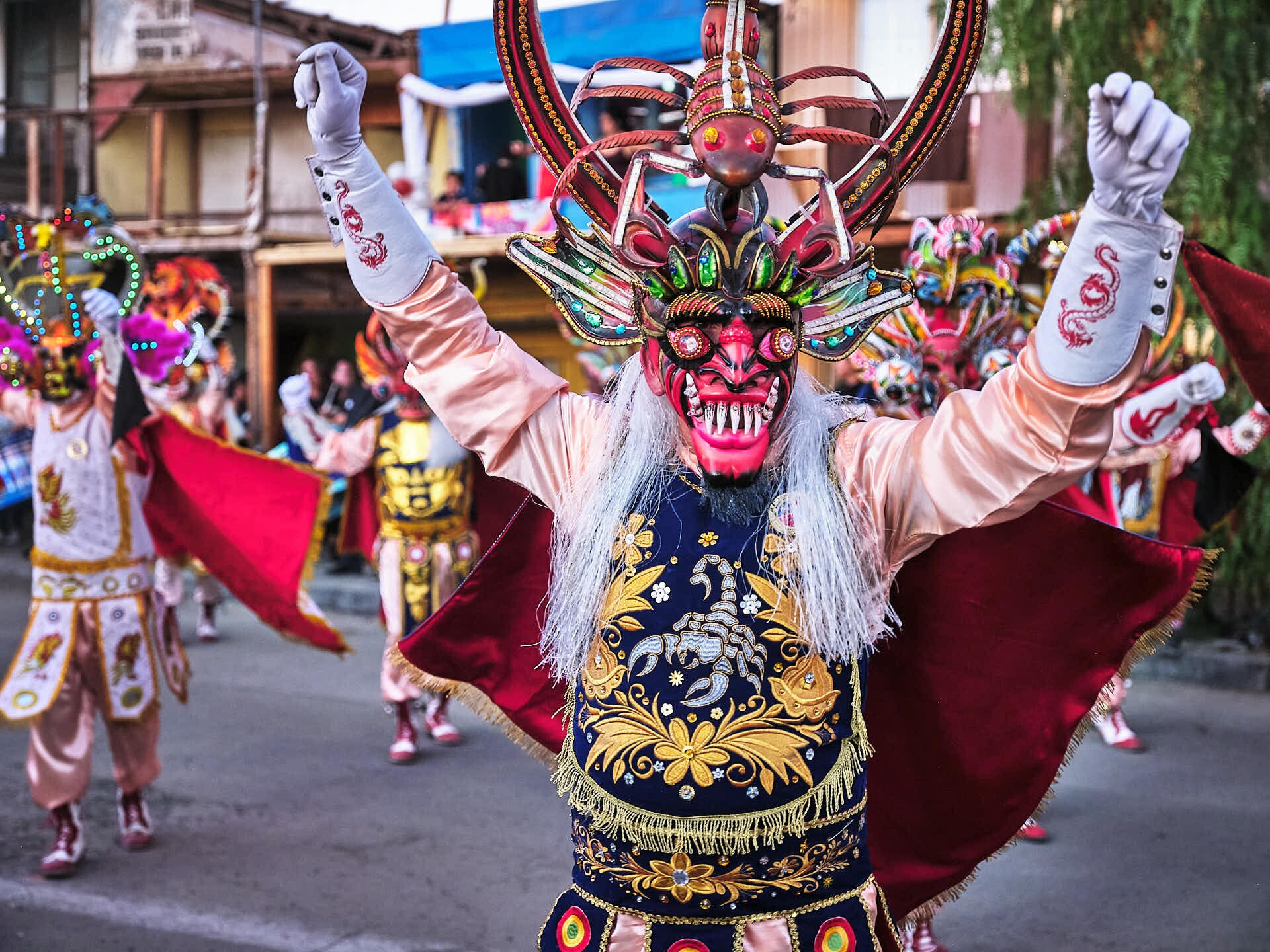 Diablada (Dance of the Devils) – Fiesta de la Tirana – La T