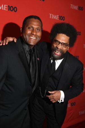 Tavis Smiley (L) and Dr. Cornell West attend Time's 100 Most Influential People on May 5, 2009 in New York City. (Photo by Stephen Lovekin/Getty Images)