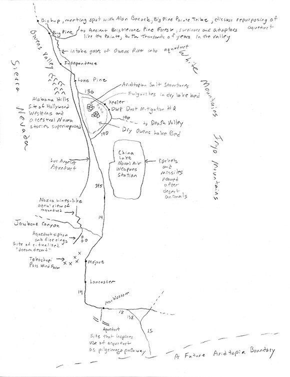 Hand drawn map | Tyler Stallings