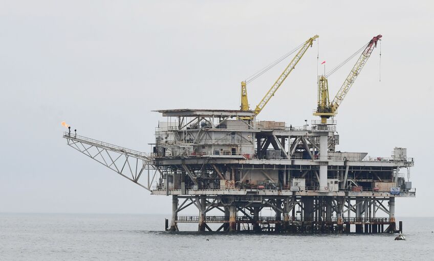 Platform Edith operates off the southern California coast. It is the largest of Chevron's USA's offshore production platforms.