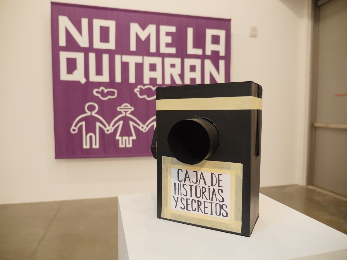“Caja de Historias y Secretos” del proyecto Contando con Nosotros, 2011. | Jeanette Degollado Talking to Action PST LALA