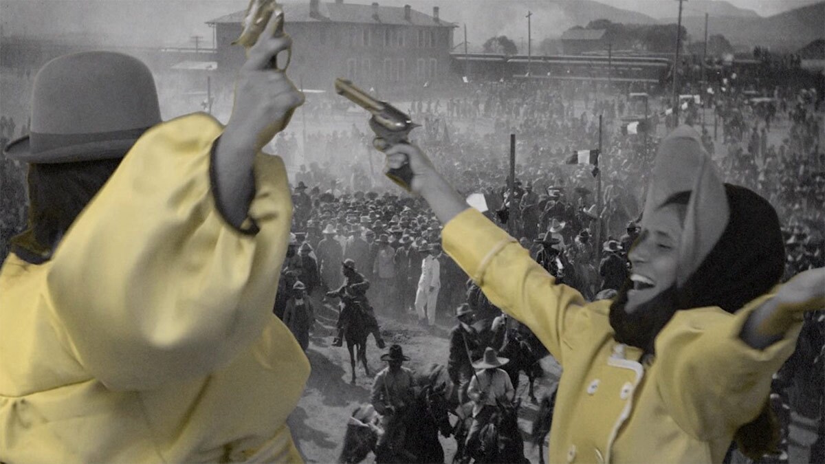Video still from “Soldadera” by Nao Bustamante, 2015 | Courtesy of Nao Bustamante