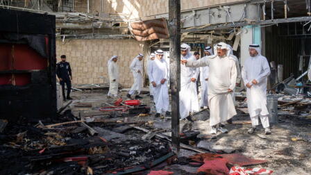 Iranian strikes hit Kuwait's largest airport amid ceasefire