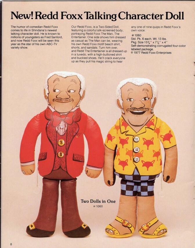 The Redd Foxx Talking Character Doll