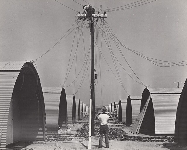 Connecting homes to electricity at Roger Young Village | Housing Authority of the City of Los Angeles