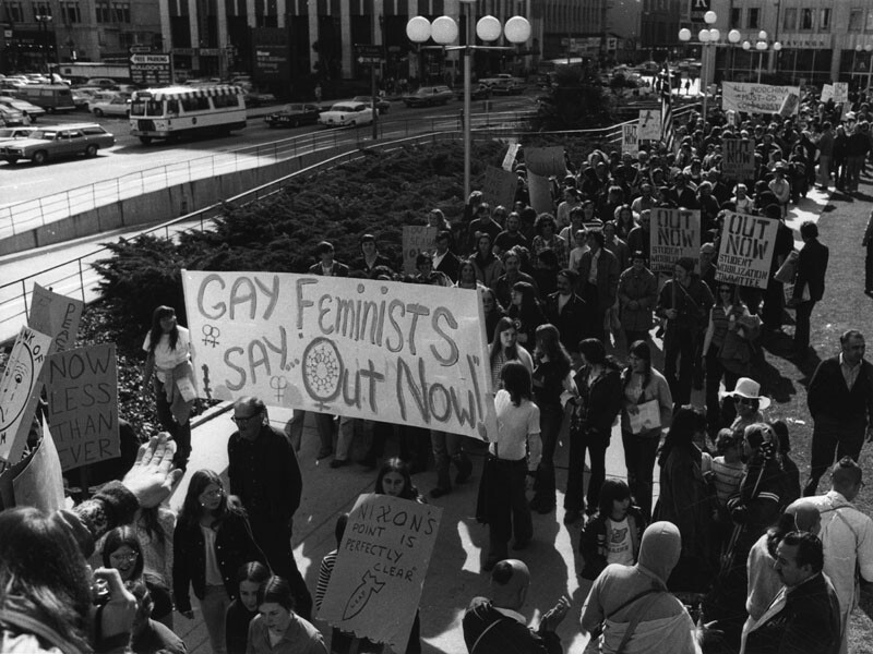 Protests against the Vietnam War on April 22, 1972 attracted more than 6,000 who marched peacefully along Wilshire Boulevard to MacArthur Park.