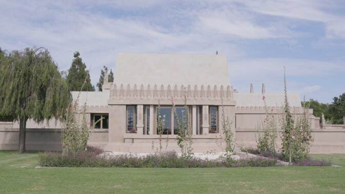 Hollyhock House | Still from FLW AB s9