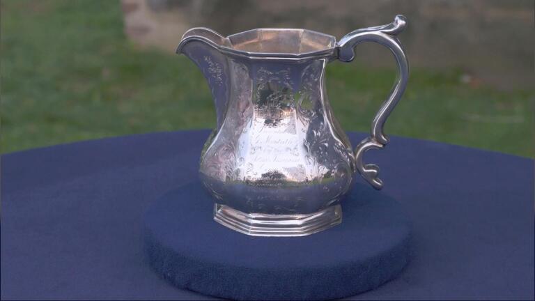Appraisal: 1846 Gregg & Hayden Coin Silver Pitcher