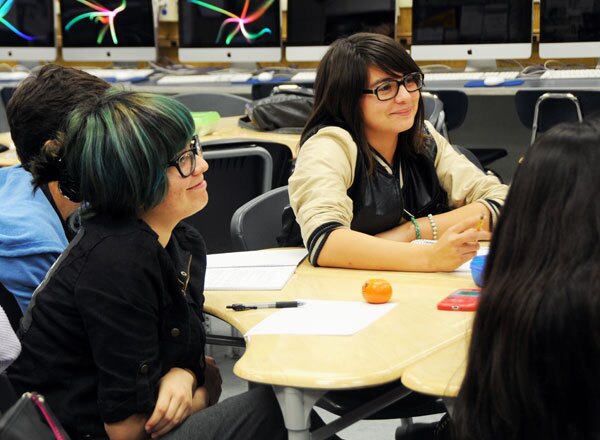 Arroyo High School Students during training