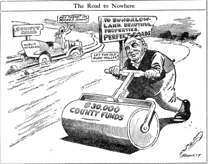 Road to Nowhere, 1910