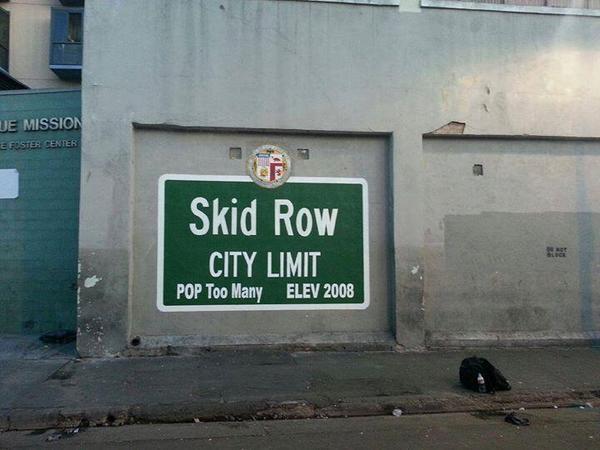 Skid Row City Limit I Photo: General Jeff