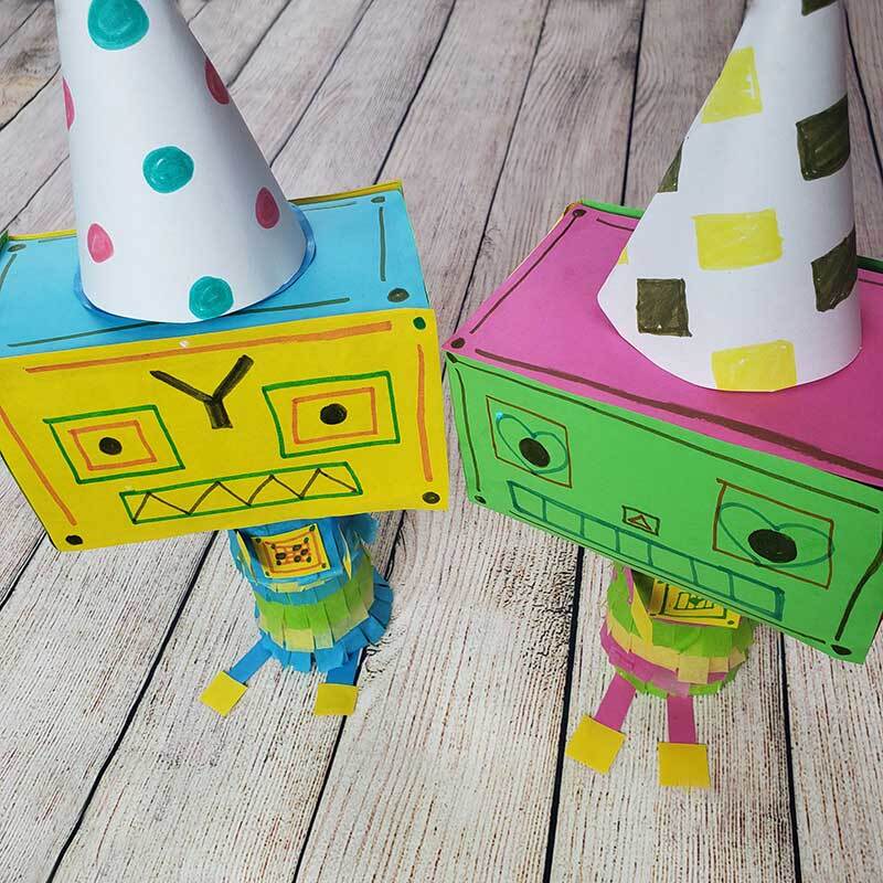 robot piñata assemble