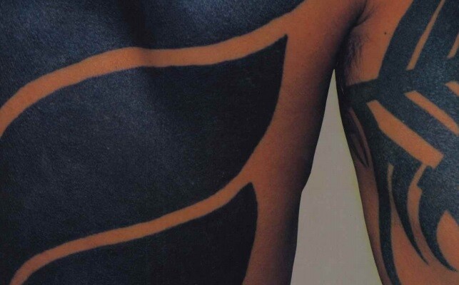 Ga'anda Scarification by Marla C. Berns image