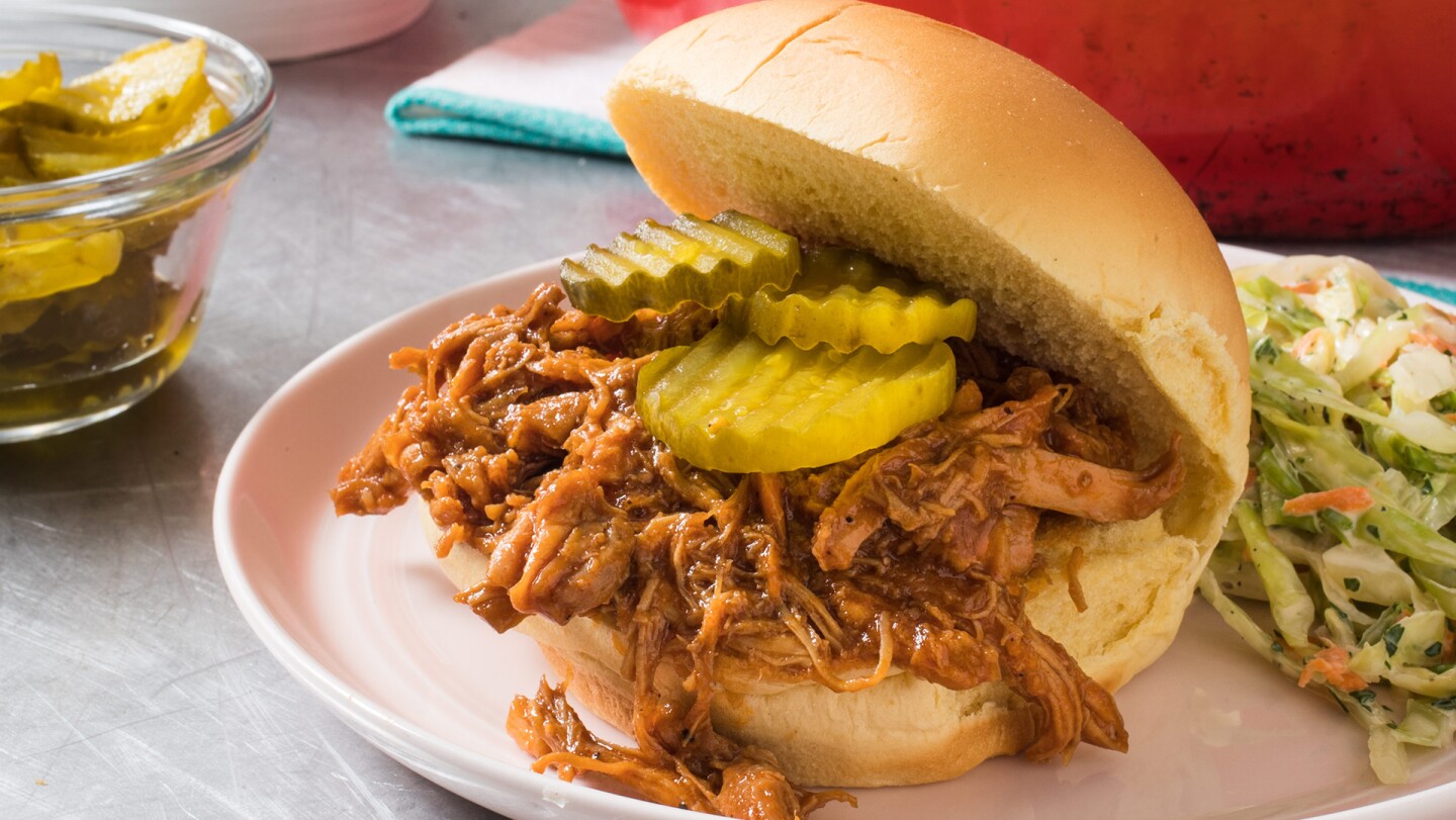 indoor pulled chicken recipe