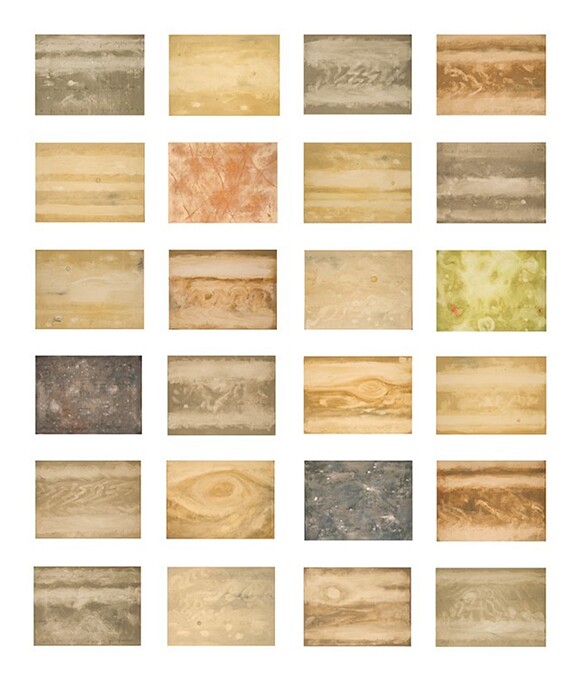 Julie Montgomery, "Jupiter Surfaces," Acrylic on canvas, 64" X 54"