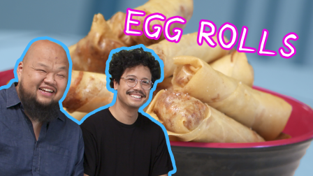 Cambodian Inspired Egg Rolls