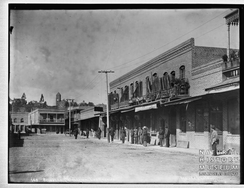 Photo of Old Chinatown, Los Angeles, circa 1890-1920