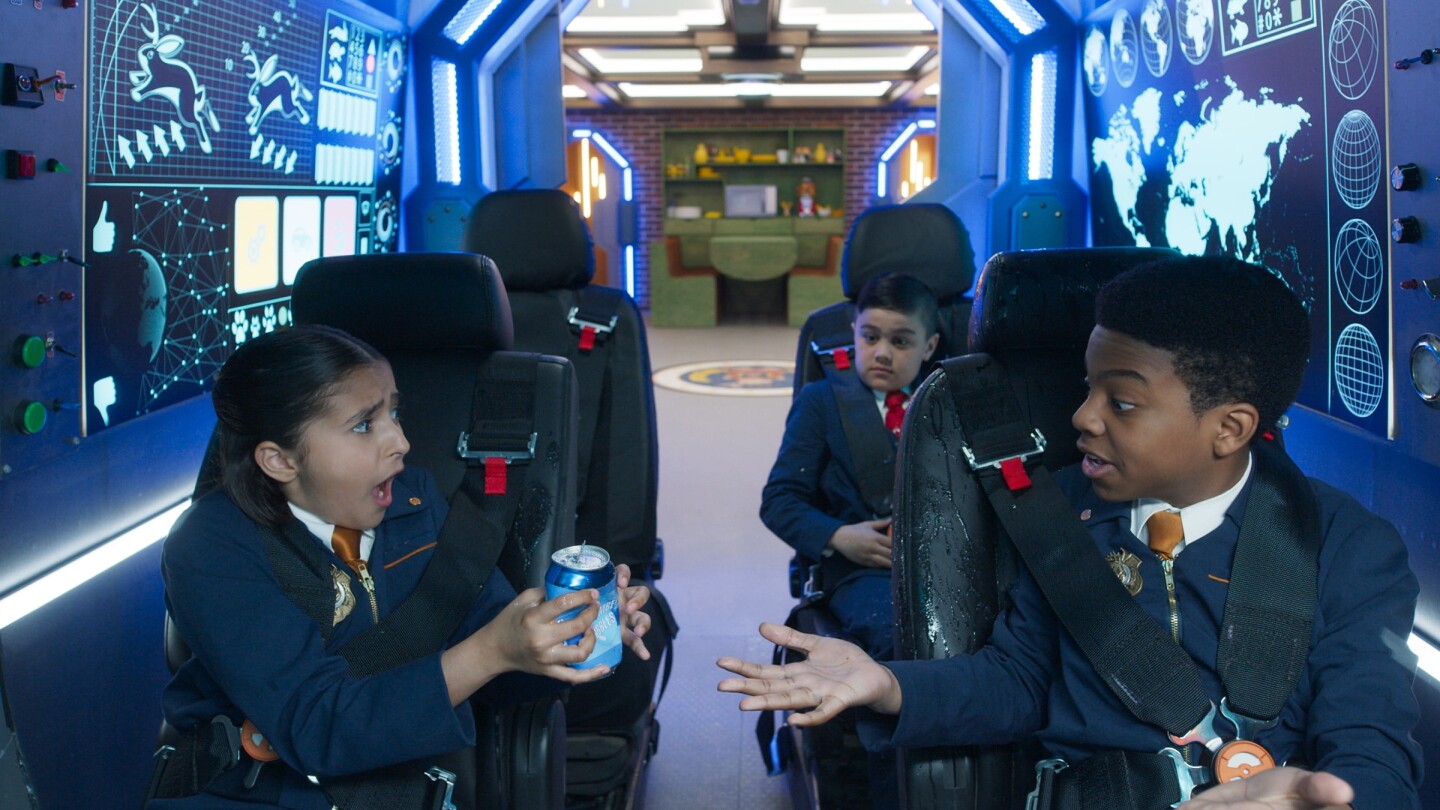 Odd Squad characters at headquarters, season 3