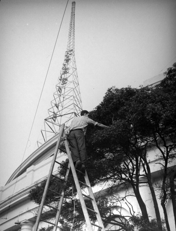 KFSG stood for Kall Four-Square Gospel, broadcasting from Angelus Temple in Echo Park