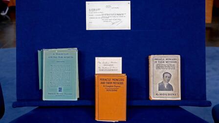 Appraisal: Signed Houdini Books & Ephemera