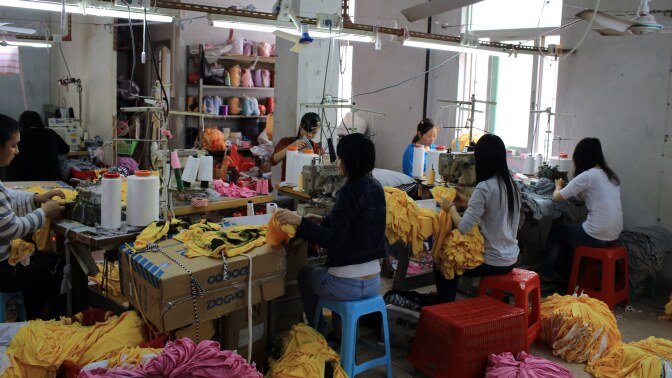 China Manufacturing trend to move from coastal to inland area because the cost is growth