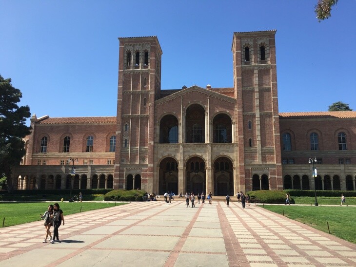 Royce Hall is pictured at the University of California, Los Angeles. | Adolfo Guzman-Lopez/LAist