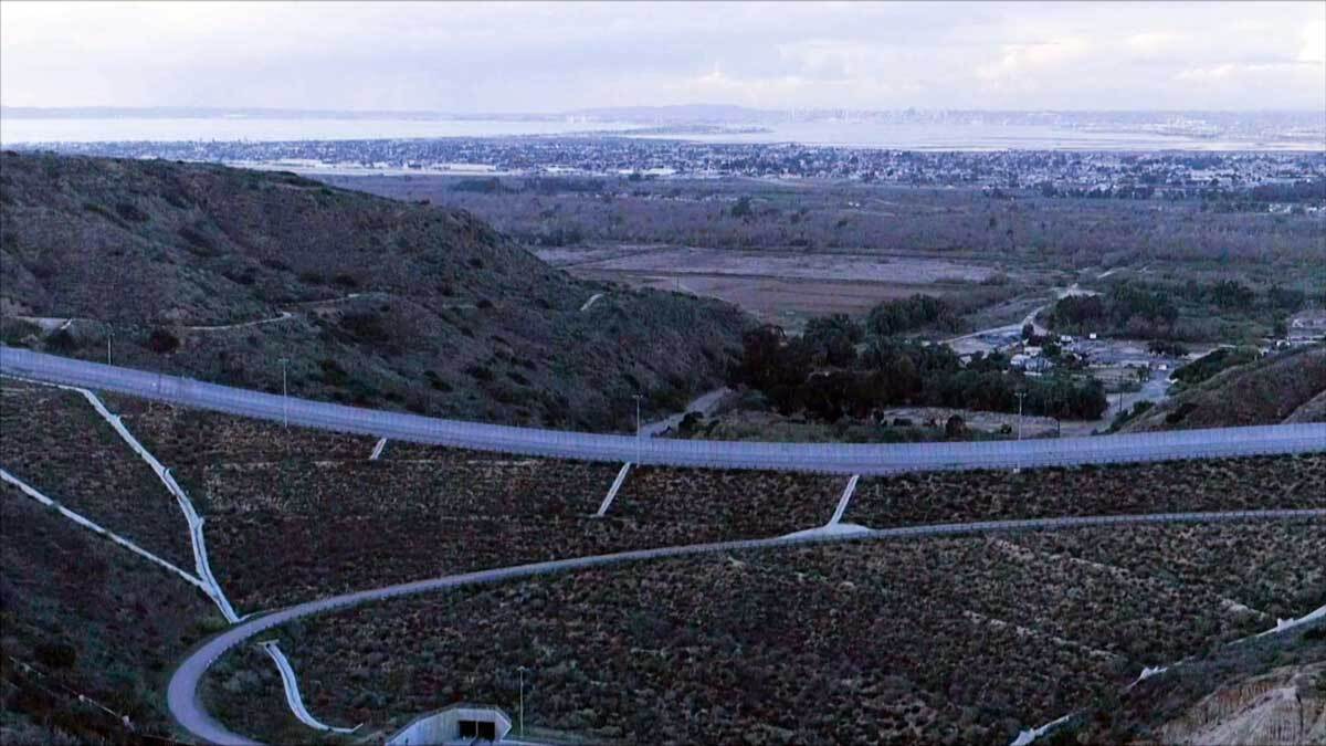 Aerial view of the U.S.-Mexico border from Tijuana. | Earth Focus