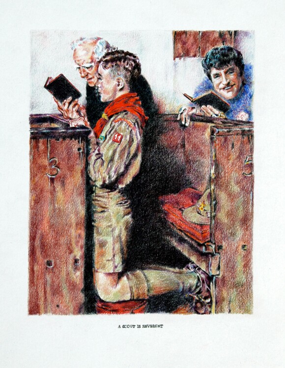"Liberace, You Sneaky S.O.B. #3 (A Scout Is Reverent)," Eric Yahnker, 2013. | Photo: Erich Koyama.