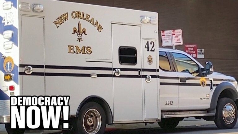 An ambulance in Louisiana.