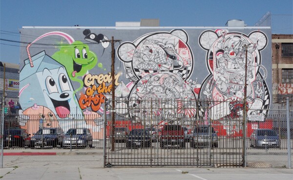Murals are popping up in the Arts District I Photo: Ed Fuentes