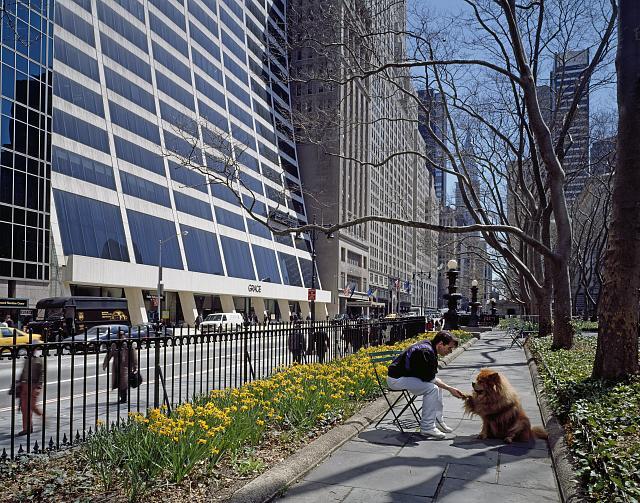 Bryant Park in New York City by Carol M. Highsmith