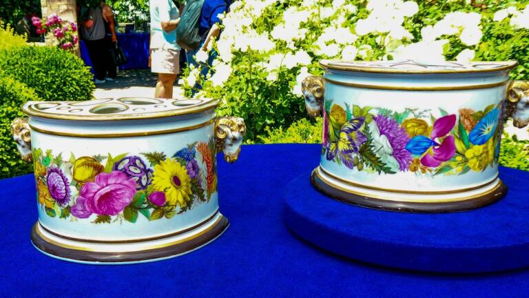 Appraisal: Derby Porcelain Bough Pots, ca. 1815