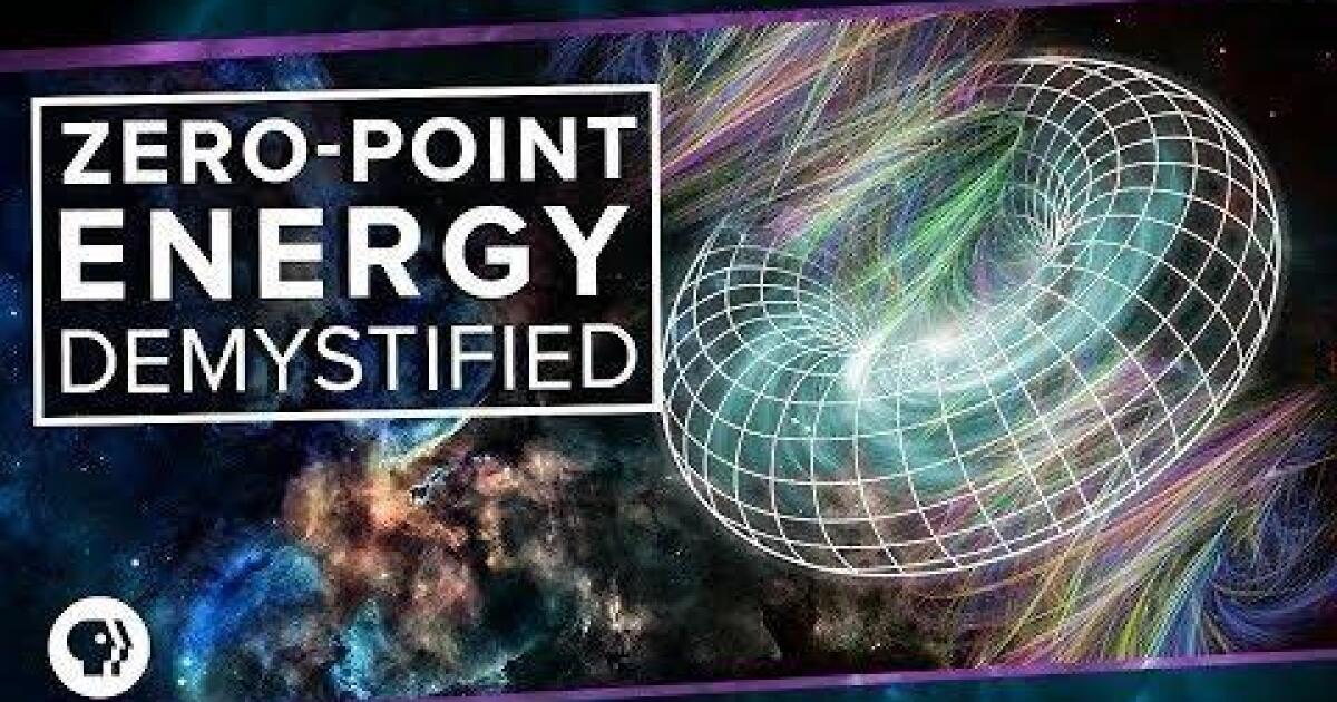 ZeroPoint Energy Demystified PBS SoCal