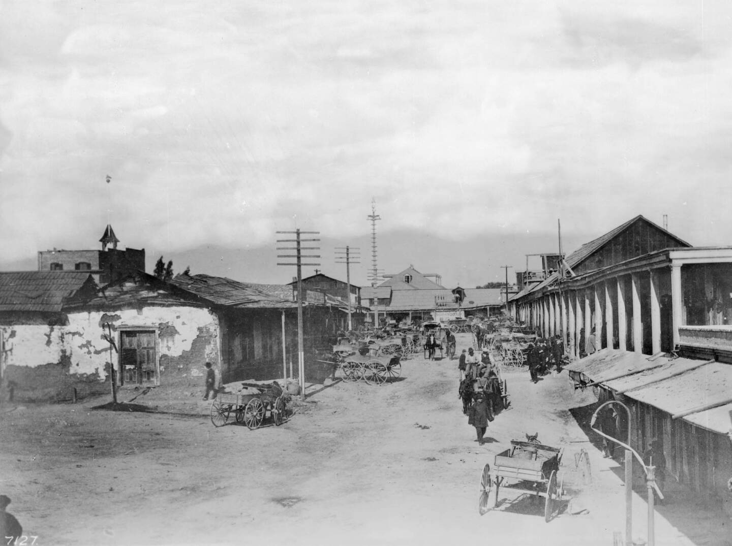 Calle de los Negros, circa 1886