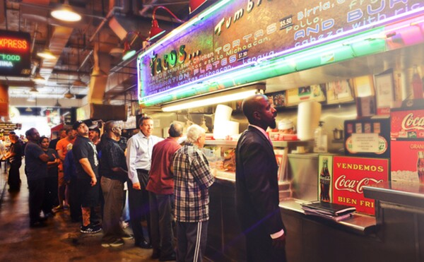 Tacos Tumbras a Tomas. Photo: Grand Central Market