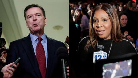 Judge tosses James Comey, Letitia James cases