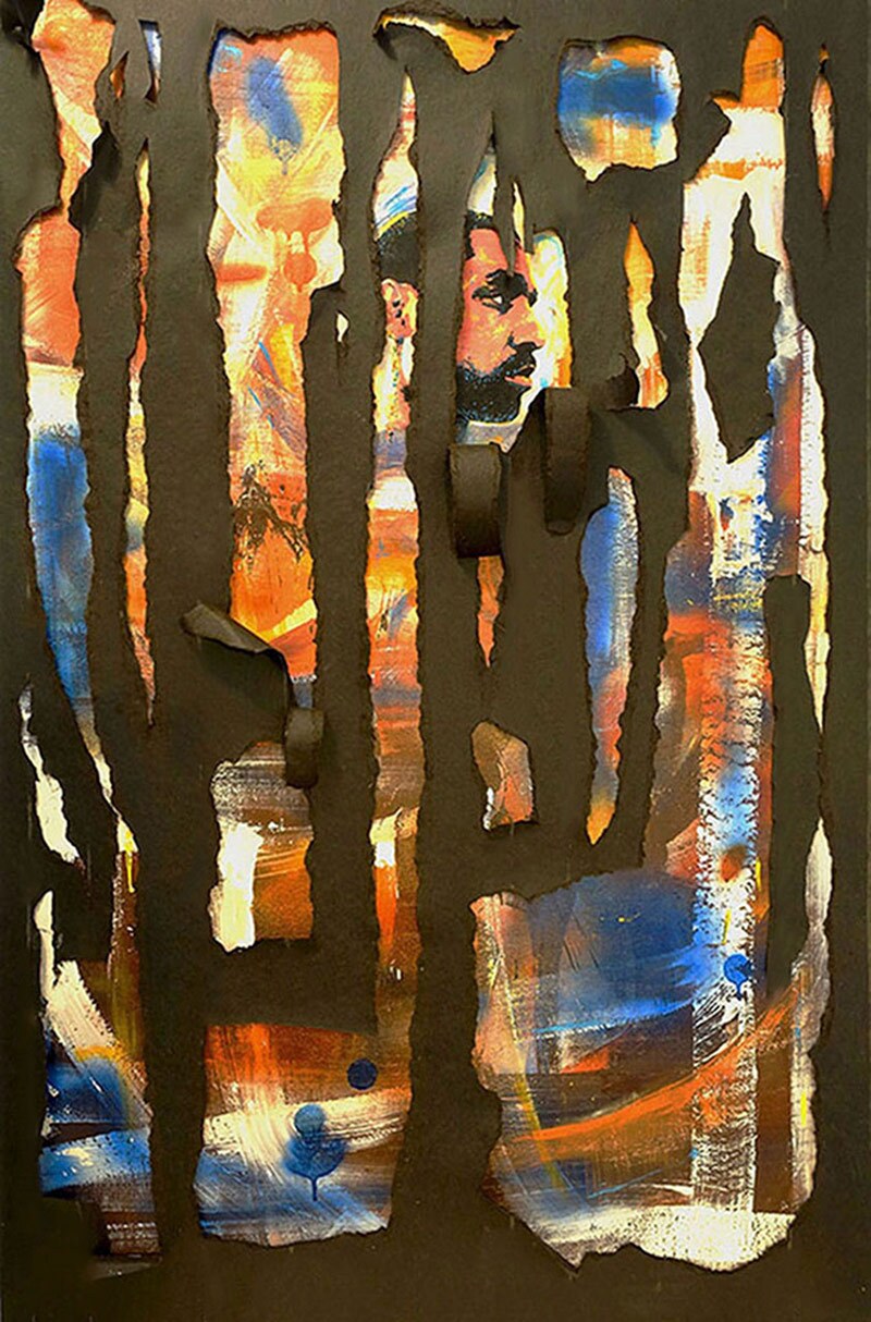 Sharon Louise Barnes, "I Am Not My Skin," 2018. | Courtesy of the artist.