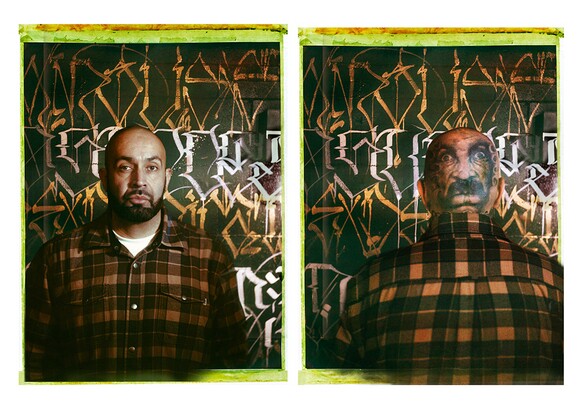 Big Sleeps at the Container Yard, Los Angeles, 2014. Diptych. | Photo: Jim McHugh.