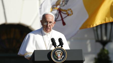 Pope Francis draws big crowds and high spirits in Washington