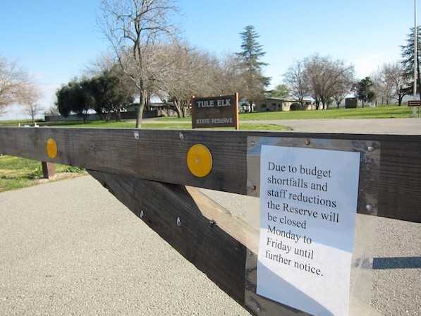 Tule Elk State Reserve in Kern County is one of the many state parks that cut back hours and days of operation over a year ago due to budget cuts. Now it is one of the 70 expected to close. | Photo by Zach Behrens/KCET