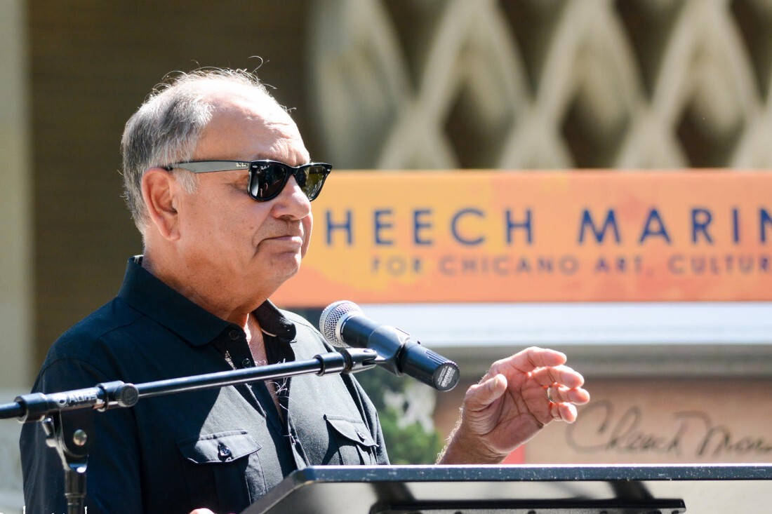 Cheech Marin at the Riverside Public Library | Bebe Kropko