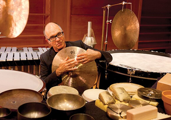 percussionist_Steven_Schick_cymbal_press_Ojai_Music_Festival