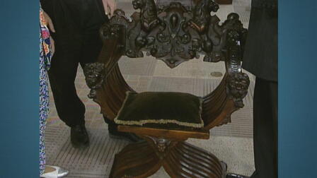 Appraisal: Savonarola Chair, ca. 1885