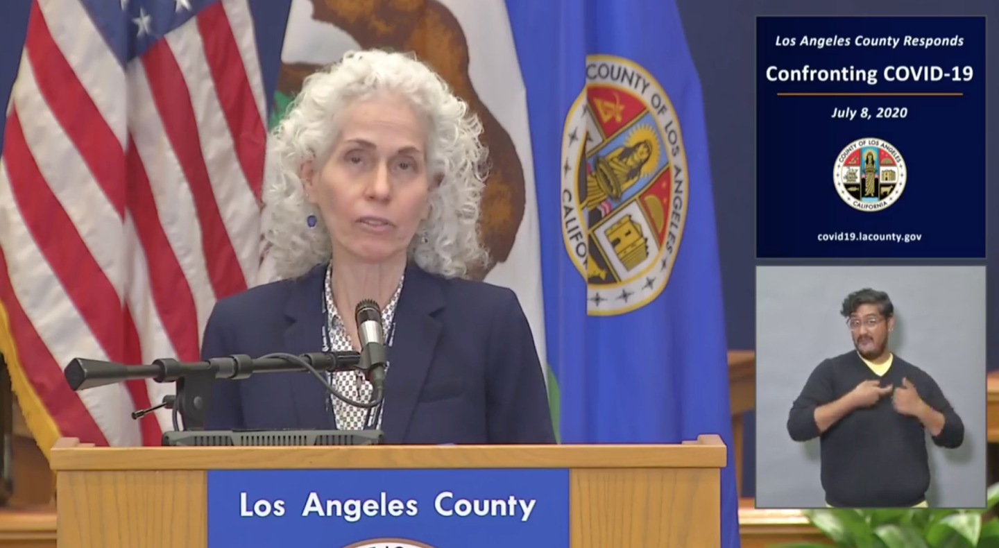 July 8 COVID19 LA County Update