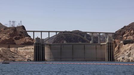 Megadrought causes perilously low water levels at Lake Mead
