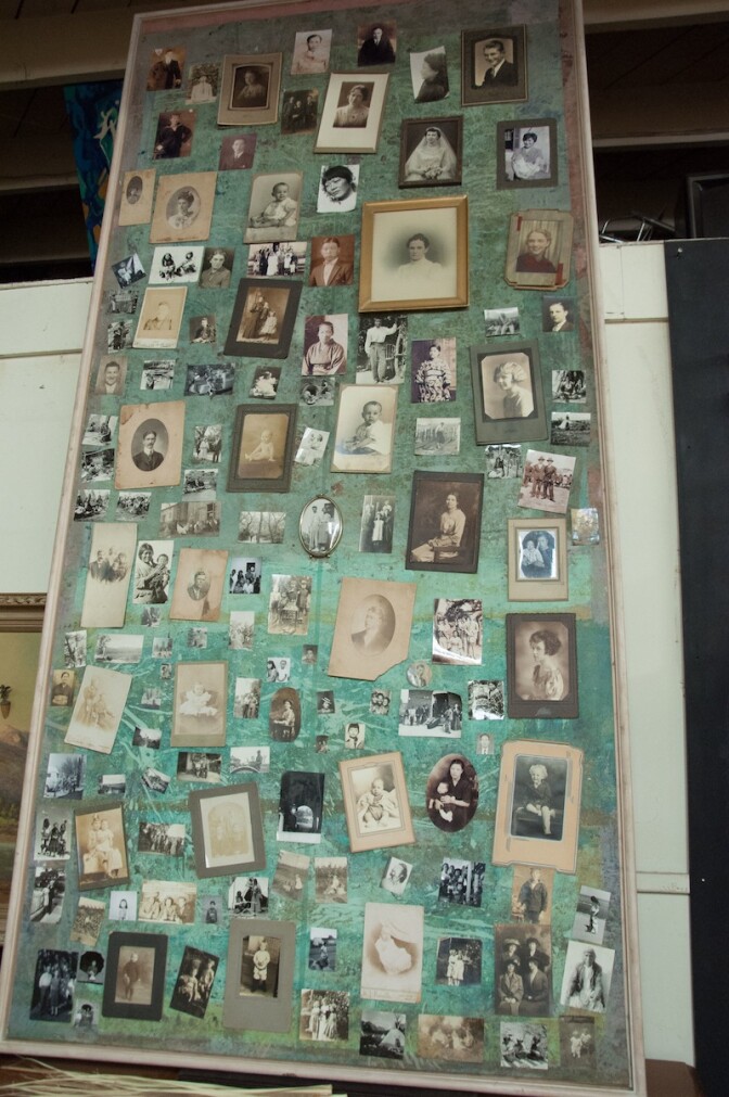 Collage of California family portraits.