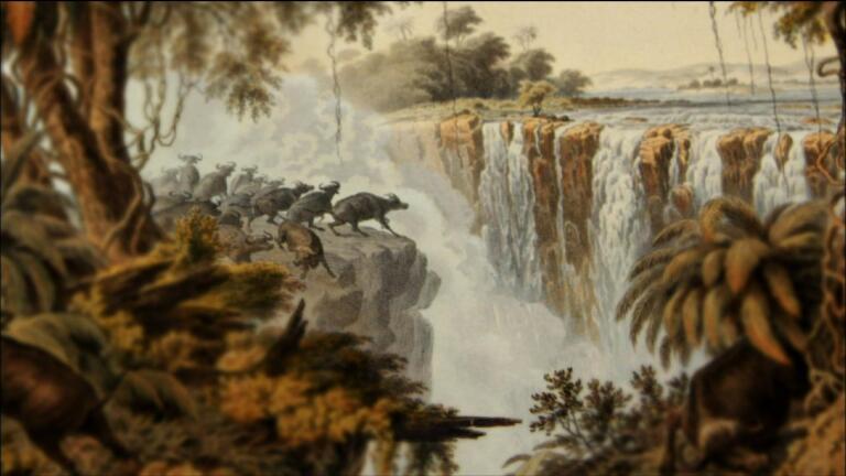 Dr. Livingstone Discovers & Names Victoria Falls