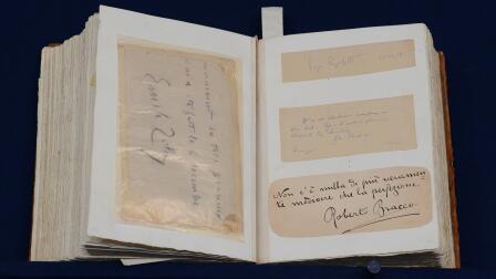 Appraisal: Italian Hotel Proprietor's Autograph Book