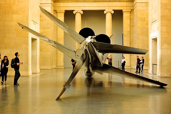 Fiona Banner's Harrier and Jaguar 2010
